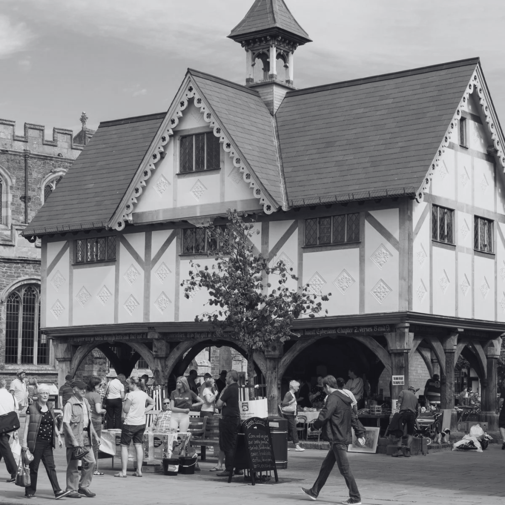 Market Harborough town centre